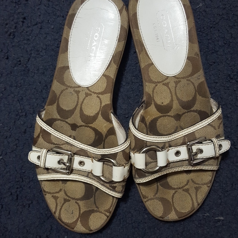 Coach Sandals Sz 8